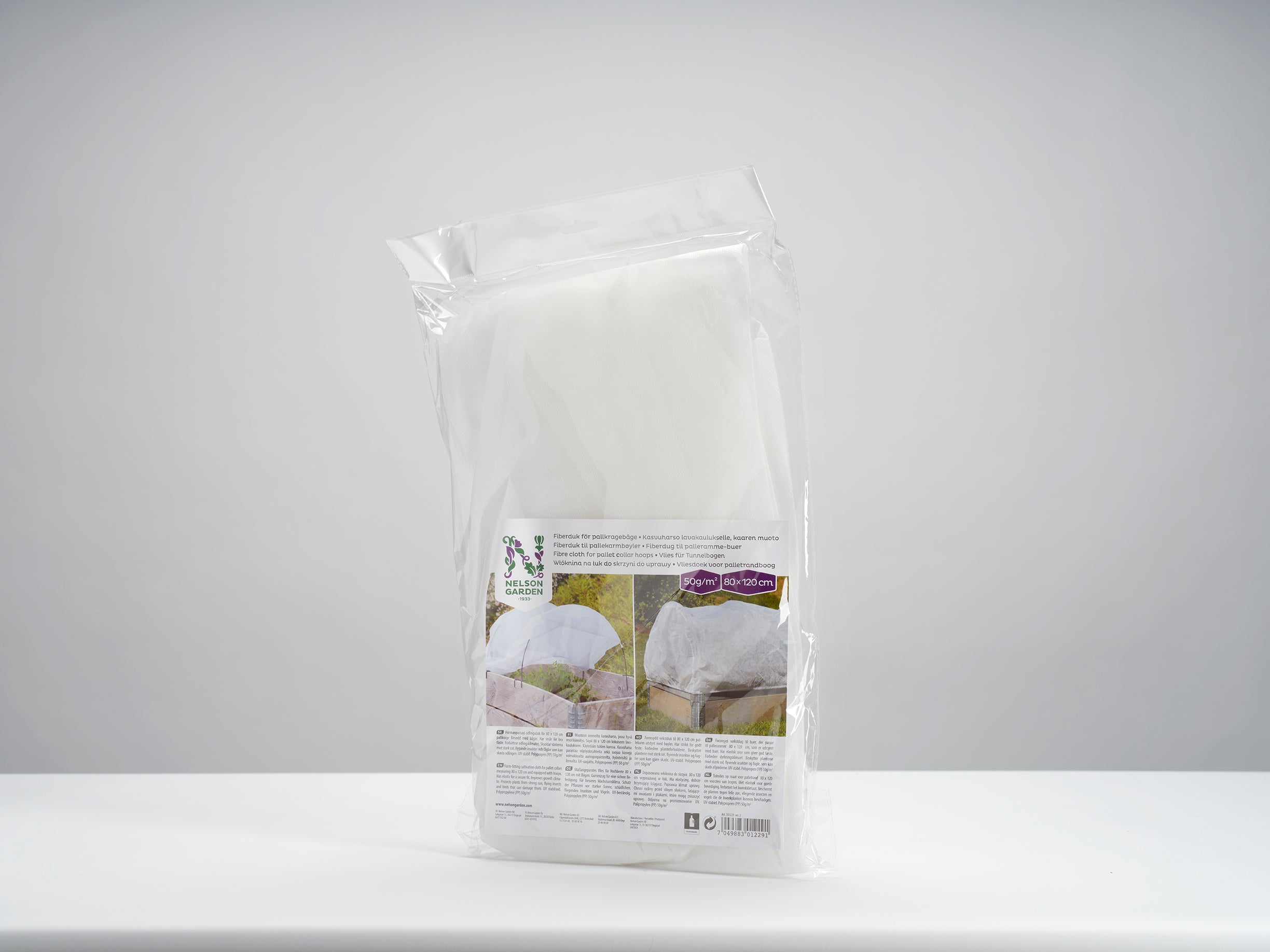 Fiberduk pallkragebåge
